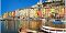 Maravillosa vista de un pueblo de Cinque Terre, Italia