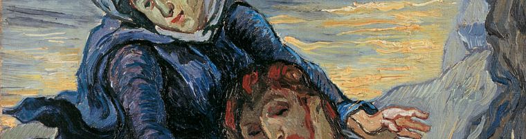 Beleza divina de Van Gogh para Chagall e Fontana