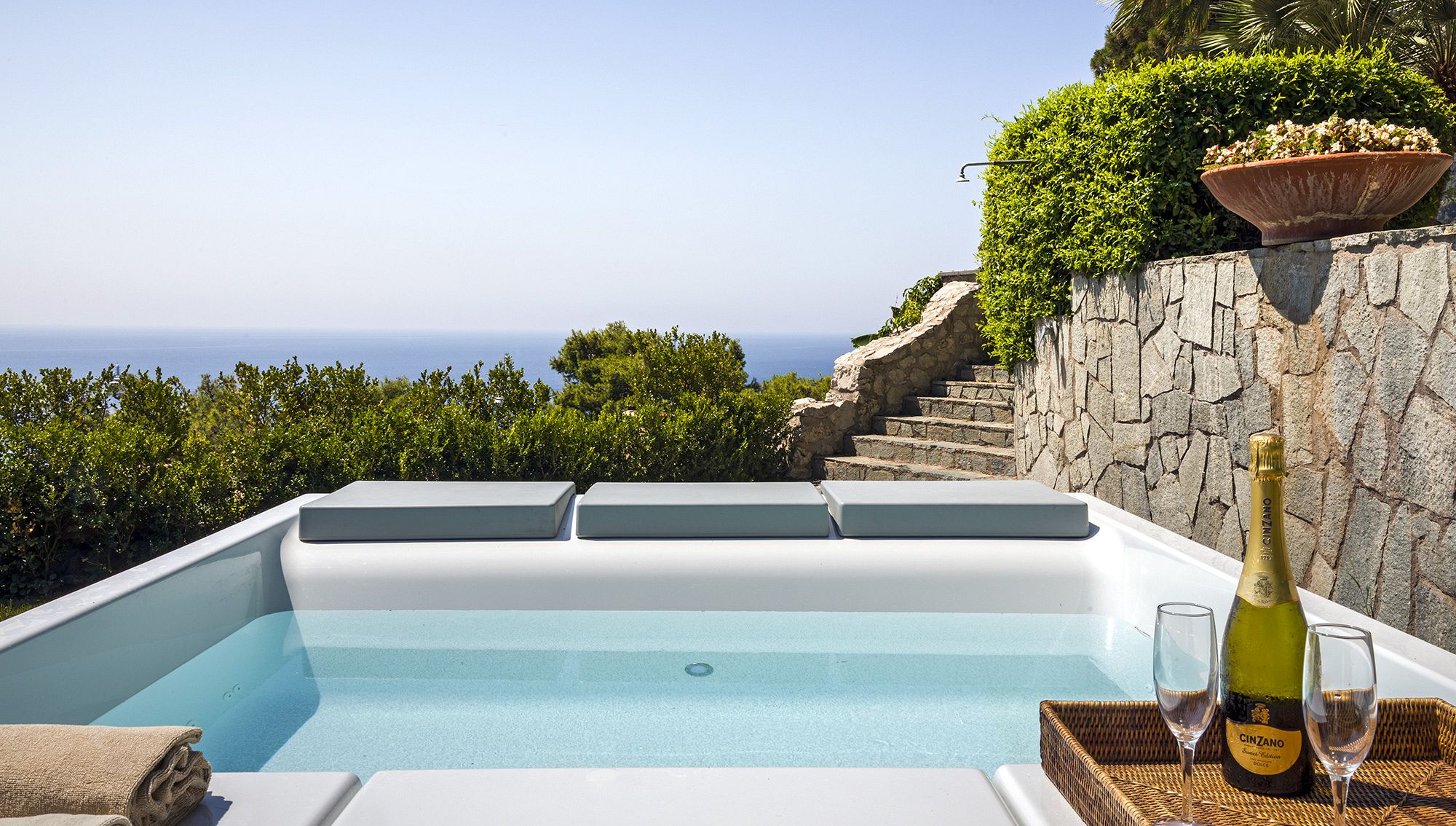 Villa on Capri island