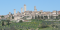 Top view of the medieval town of San Gimignano, near Siena