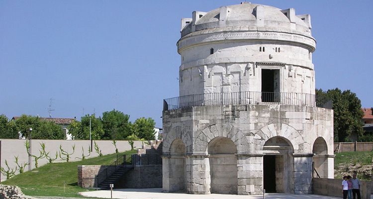 The Mausoleo of Teodorico in Ravenna, Italy
